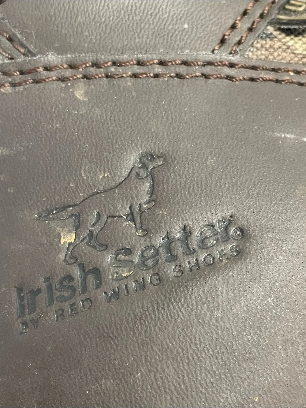 Irish Setter size 13 D Leather 1000 gram Thinsulate camo Hunting Boot-wtaerproof